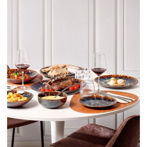 Кафява супена порцеланова чиния ø 26 cm Resto – BonBistro-image-3