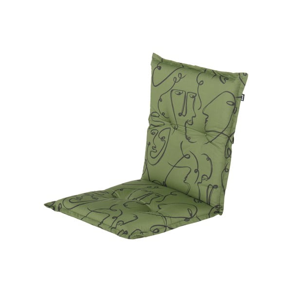 Зелена възглавница за градински стол 50x100 cm Faces – Hartman