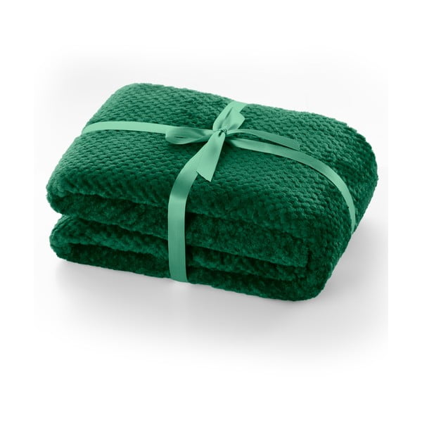 Тъмнозелено одеяло от микрофибър , 220 x 240 cm Henry - DecoKing