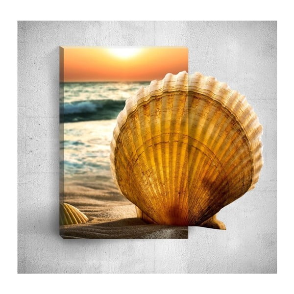 Nástěnný 3D obraz Mosticx Seashell, 40 x 60 cm