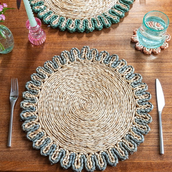 Подложка за хранене от царевични люспи ø 38 cm Corn Husk – Rex London-image-4