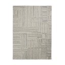Сиво-бежов ръчно изработен вълнен килим 140x200 cm Elva  – Flair Rugs