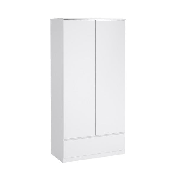 Бял гардероб 99x201 cm Naia - Tvilum-image-4