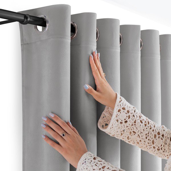 Сива затъмняваща завеса 530x250 cm Velto – Filumi-image-2