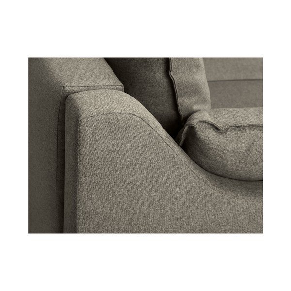 Диван от кафяво-бежово кадифе Ancolie, 150 cm - Mazzini Sofas-image-4