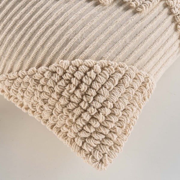 Декоративна възглавница със смес от памук 45x45 cm Kamary – douceur d'intérieur-image-1