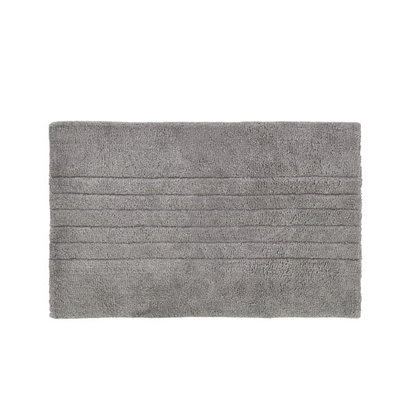 Сив килим за баня от органичен памук 50x80 cm Soft – Södahl