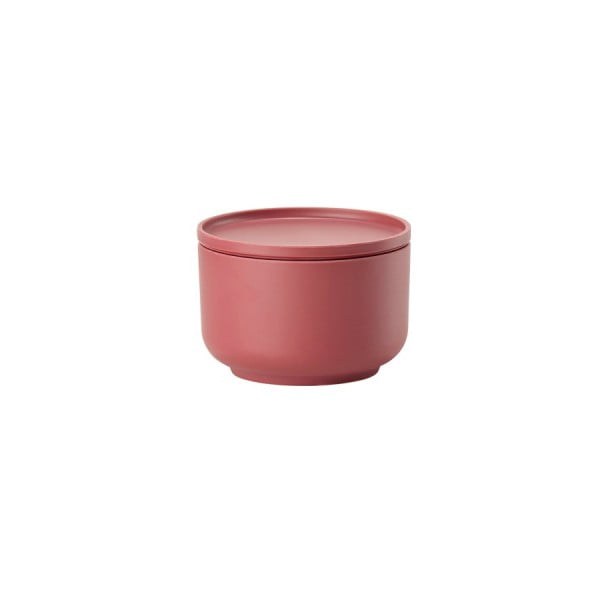 Червена купа за сервиране с капак Peili, ⌀ 9 cm - Zone