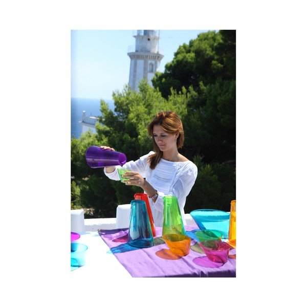 Комплект от 3 лилави ръчно изработени чаши Ponza, 300 ml - Surdic-image-4