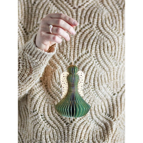 Хартиена коледна украса ø 9 cm Ingi – Bloomingville-image-1