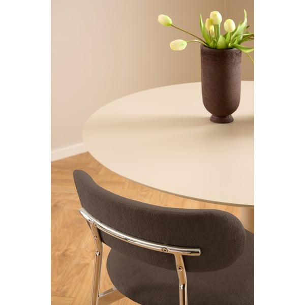 Светлокафяв трапезен стол Lyric – Actona-image-2