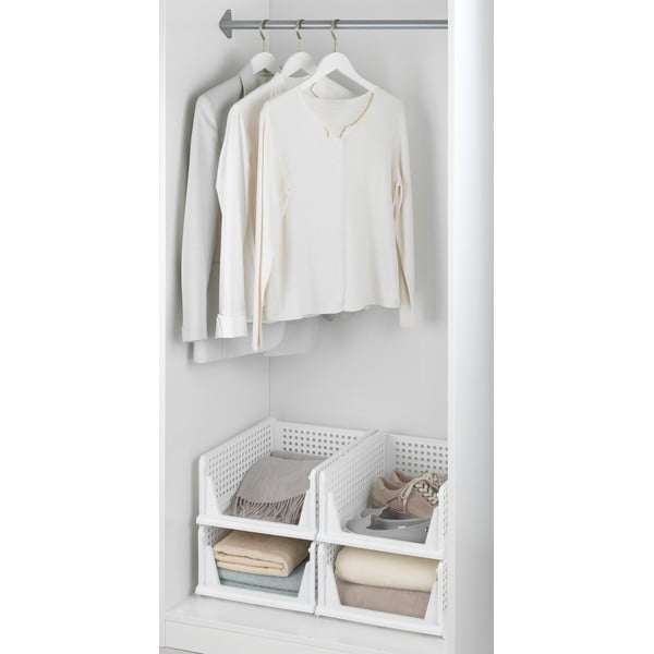 Пластмасови органайзери за гардероб в комплект от 2 - Maximex-image-3