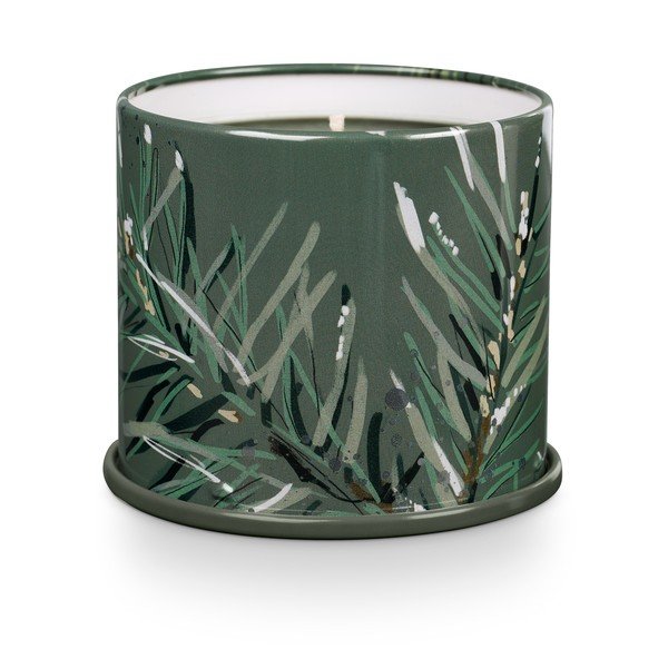 Ароматна свещ от соев восък с време на горене 50 часа Balsam & Cedar – ILLUME x Bloomingville-image-2