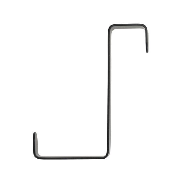 Комплект от 4 черни матови куки за врати - Wenko-image-4