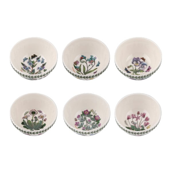Комплект от 6 декоративни чаши от каменна керамика - Portmeirion