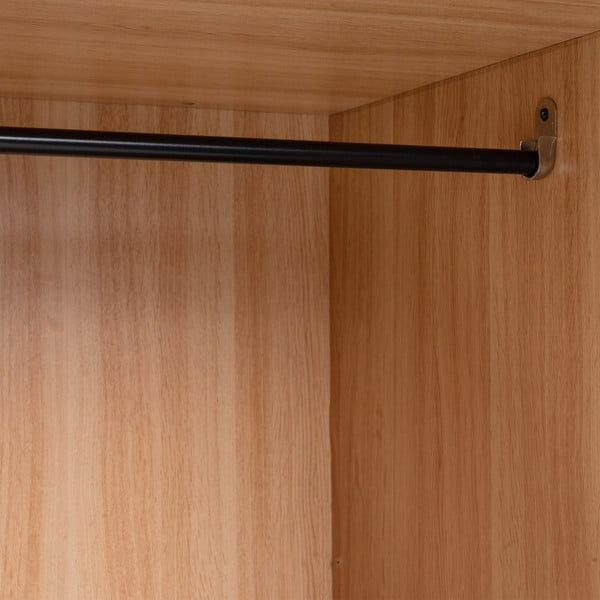 Отворен гардероб в естествен цвят 60x190x48 cm Armarios – Casa Selección-image-3