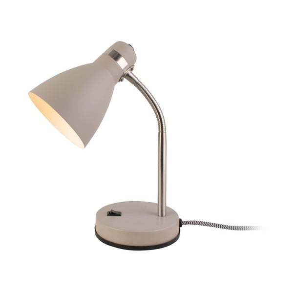 Сива настолна лампа Study, височина 30 cm New Study - Leitmotiv-image-4