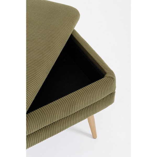 Зелена подплатена пейка Olga – Bizzotto-image-1