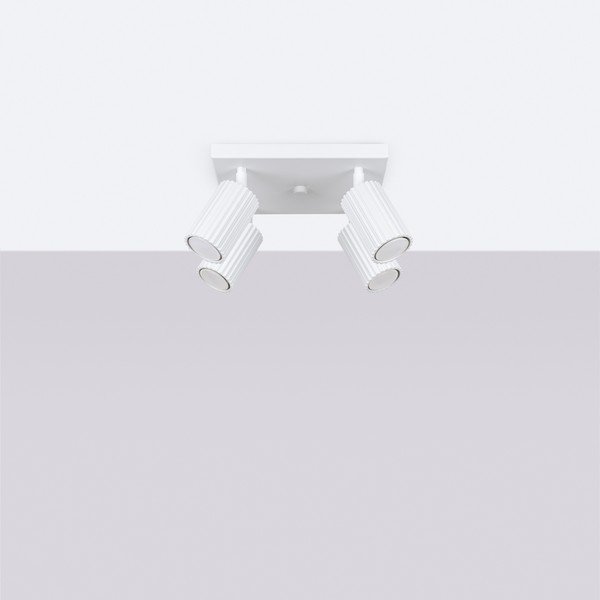 Бял прожектор 25x25 cm Gleam – Sollux-image-4