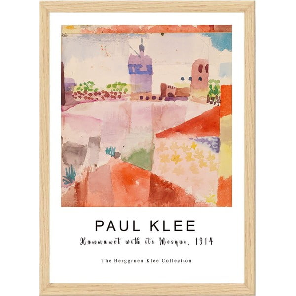 Плакат в рамка 35x45 cm Paul Klee - Wallity