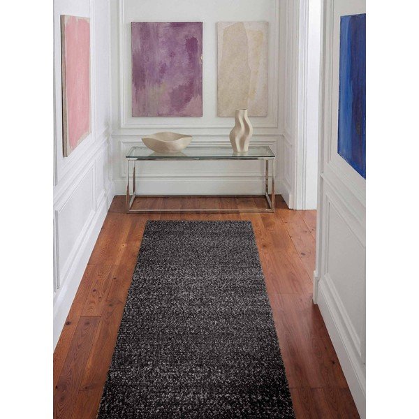 Тъмносива ръчно изработена пътека от букле 80x200 cm Notting Hill Portobello – Ted Baker-image-1