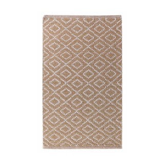 Бежов килим подходящ за пране 50x80 cm Lazaro – douceur d'intérieur