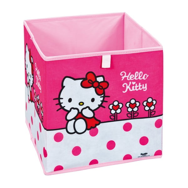 Růžový úložný box 13Casa Kitten