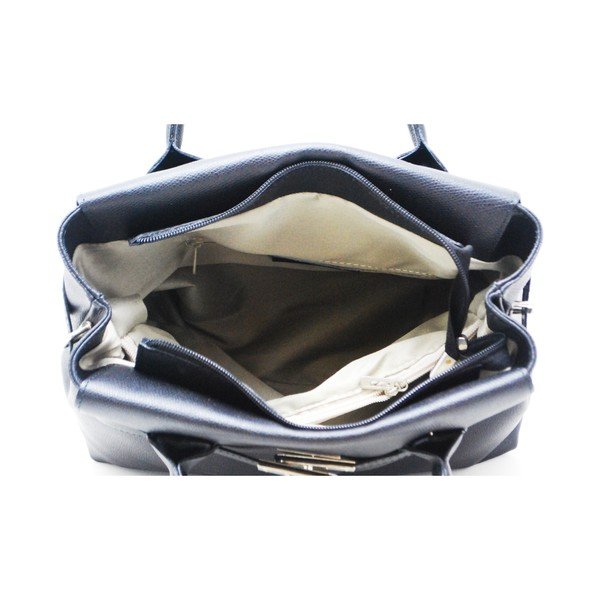 Kožená kabelka Kelly Nero-image-2