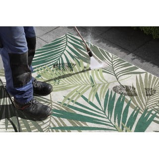 Зелен/бежов външен килим 200x290 cm Vai – NORTHRUGS