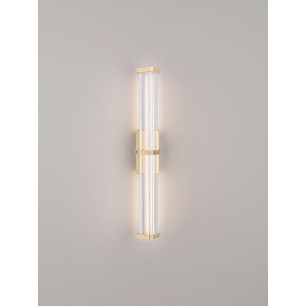 Матово златиста метална LED затъмняваща се стенна лампа Pheme – Nova Luce-image-4