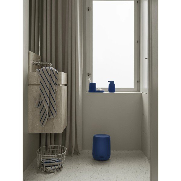 Син керамичен диспенсер за сапун 250 ml Sono – Blomus-image-1