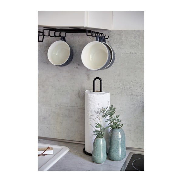 Черна двуредова стойка за 8 чаши - Wenko-image-4