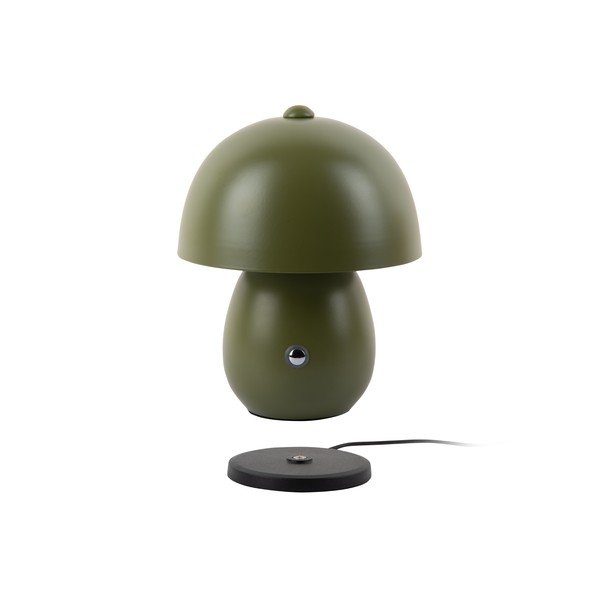 Тъмнозелена LED настолна лампа с метален абажур (височина 18 cm) Mono LED – Leitmotiv-image-1