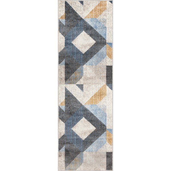 Светлосива пътека 80x250 cm Soft Halleby – FD