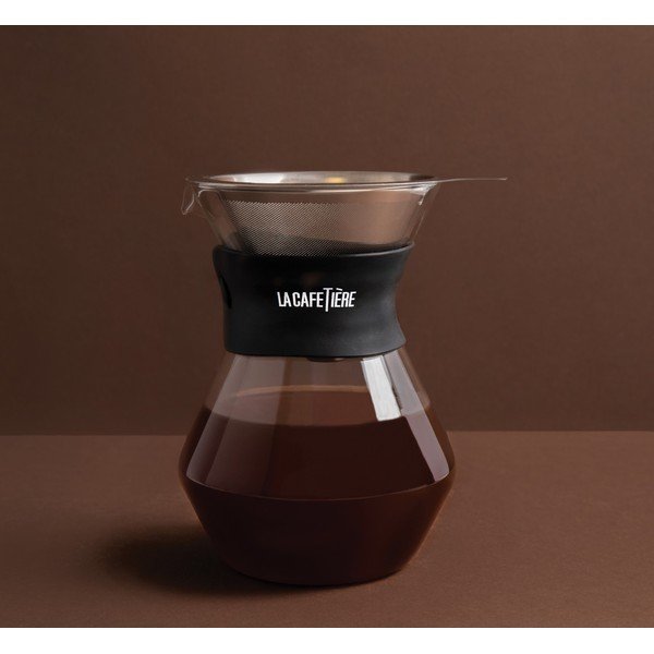 Стъклен chemex с филтър La Cafetiere – Kitchen Craft-image-1