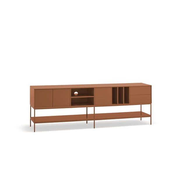 Маса за телевизор в тухлен цвят 220x74x45 cm Platt – Teulat-image-3