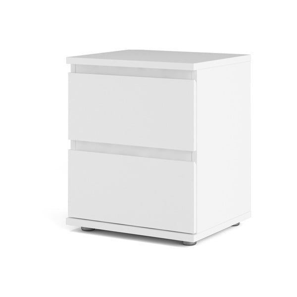 Бяло нощно шкафче Nova – Tvilum-image-3