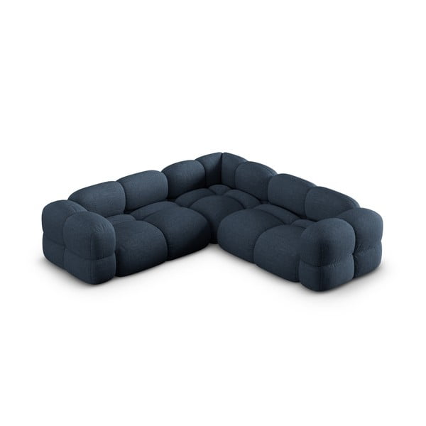 Тъмносин ъглов диван Loretto – Cosmopolitan Design-image-3