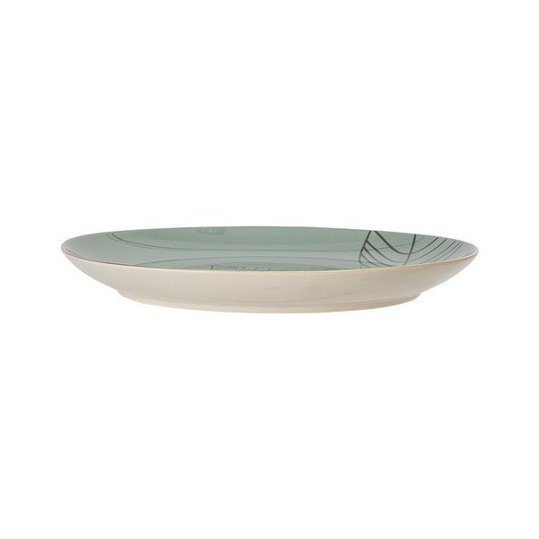 Зелена керамична плитка чиния Rio, ⌀ 22 cm - Bloomingville-image-1
