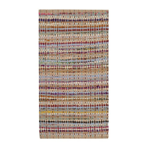 Ručně tkaný bavlněný koberec Webtappeti Alma, 50 x 110 cm