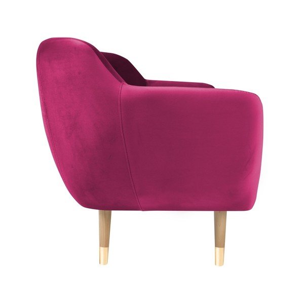 Růžové křeslo Mazzini Sofas Amelie-image-3