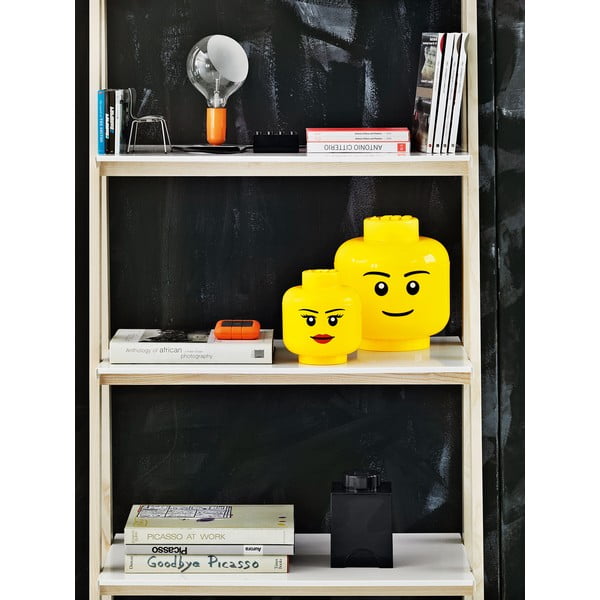 Жълта кутия за съхранение Silly, ⌀ 16,3 cm - LEGO®-image-3