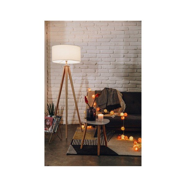 Сива масичка за кафе loomi.design Viby, 55 x 55 cm - Bonami Essentials-image-2