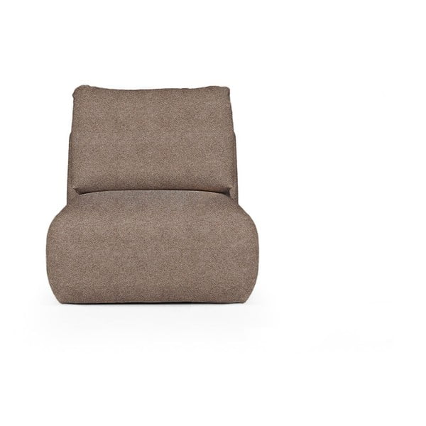 Кафяво кресло от букле Mirel – Rodier