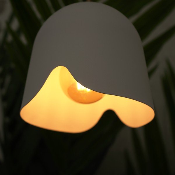 Бяло висящо осветително тяло, височина 150 cm Paris - SULION-image-3