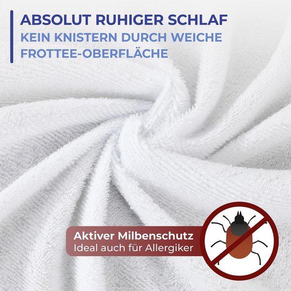 Водоустойчив антиалергичен протектор за матрак 100x200 cm - Maximex-image-3