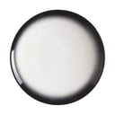 Черно-бяла керамична десертна чиния Caviar, ø 20 cm - Maxwell & Williams