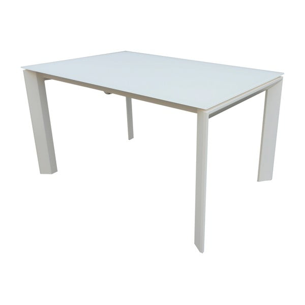 Bílý rozkládací jídelní stůl sømcasa Nicola, 140 x 90 cm