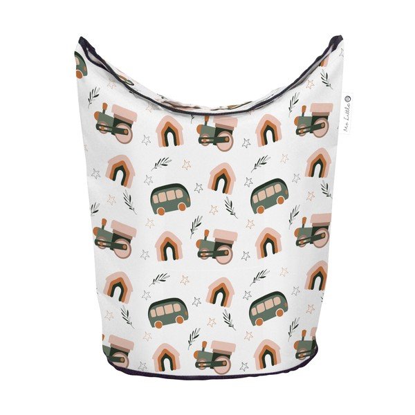 Детска кошница за съхранение от плат Little House - Butter Kings-image-2