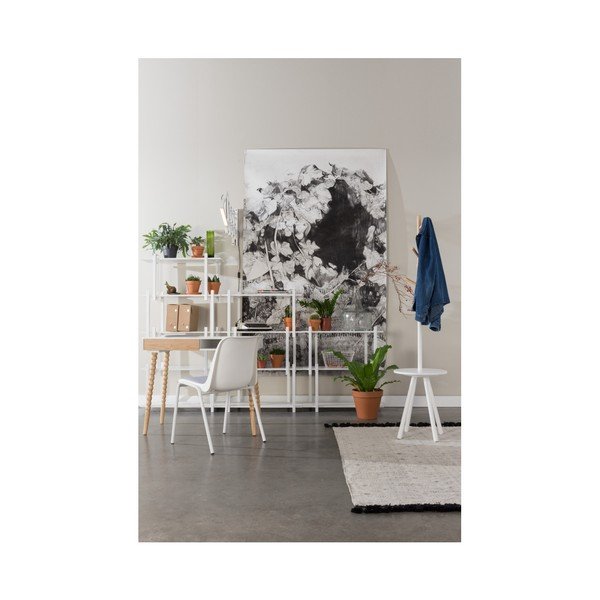 Бяла закачалка за дрехи с място за съхранение Table Tree - Zuiver-image-3